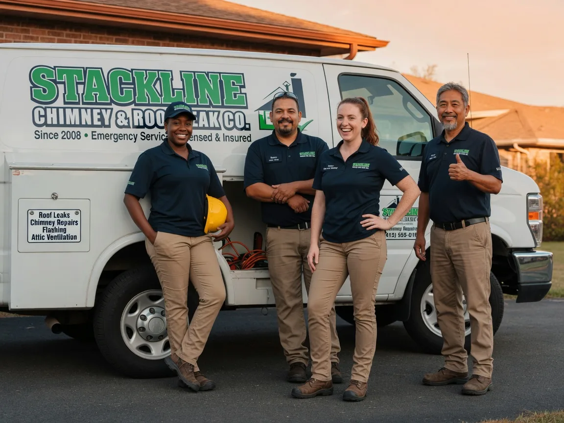 Chimney flashing repair company in Montague, MA